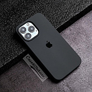 Dark Grey Silicon Case For iPhone 14 Pro