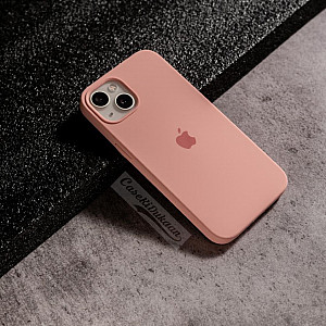 Light Pink Silicon Case For iPhone 14 Plus