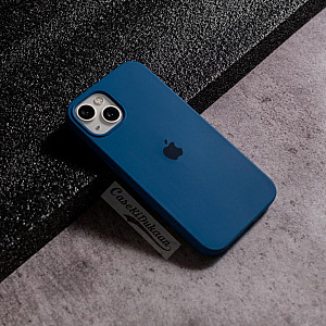 Olympic Blue Silicon Case For iPhone 14 Plus
