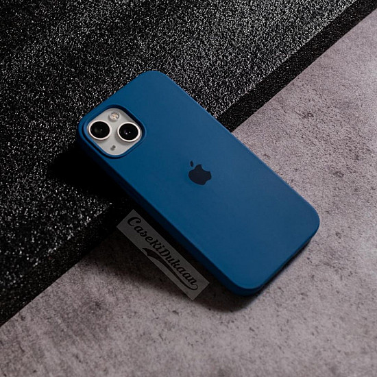 Olympic Blue Silicon Case For iPhone 15