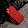 Red Silicon Case For iPhone 13