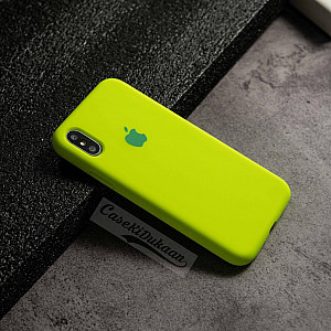 Sports Green Silicon Case For iPhone Xs