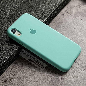Bluish Green Silicon Case For iPhone XR