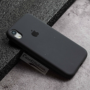 Dark Grey Silicon Case For iPhone XR
