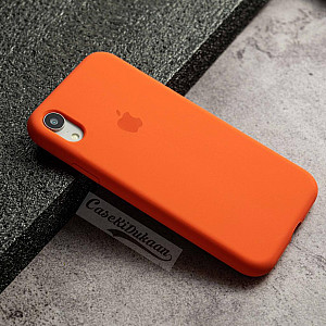 Orange Silicon Case For iPhone XR