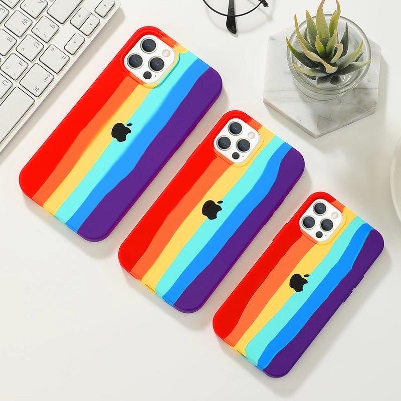 Pride Edition Rainbow Color Silicon Case For iPhone 12 Pro Max