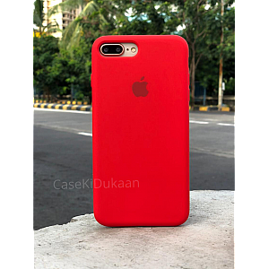 Red Silicon Case For iPhone