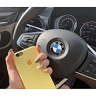 Summer Yellow Silicon Case For iPhone