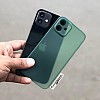 Slim Transparent Ultra Thin Case For iPhone 12 Green Color