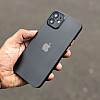 Smoke Black Transparent Ultra Thin Case For iPhone 