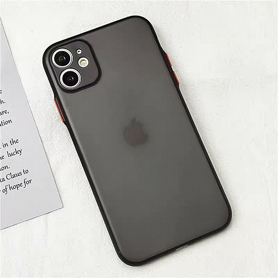 Smoke Black Transparent Ultra Thin Case For iPhone 