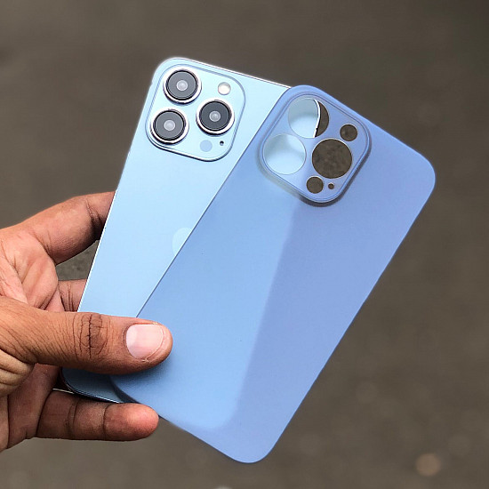 Sierra Blue Slim Transparent Ultra Thin Case For iPhone 13 Series
