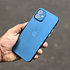 Pacific Blue Transparent Ultra Thin Case For iPhone 