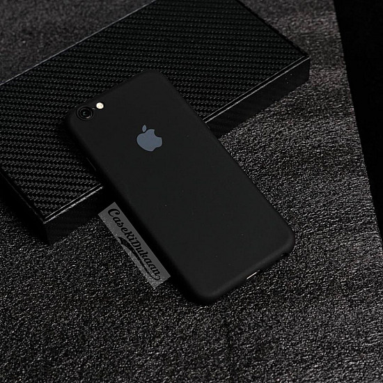 Soft Flexible Rubber Case For iPhone 6-6s Black