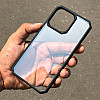 Black Bumper Shockproof Case For iPhone 14 Pro