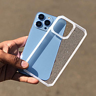 White Bumper Shockproof Case For iPhone 14