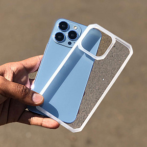 White Bumper Shockproof Case For iPhone 14 Pro