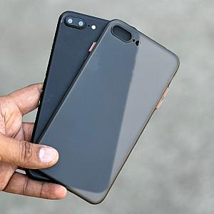 Smoke Black Transparent Ultra Thin Case For iPhone 7plus / 8plus
