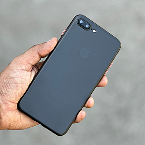 Smoke Black Transparent Ultra Thin Case For iPhone 7plus / 8plus