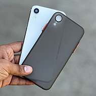 Smoke Black Transparent Ultra Thin Case For iPhone XR