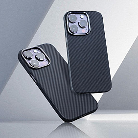 Carbon Fibre Texture Case for iPhone 15 Pro Max