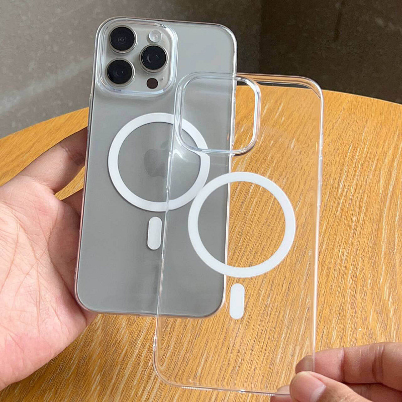 Anti Yellow Clear Case For iPhone 16 Pro Max MagSafe Scratch Resistant  CaseKiDukaan