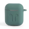 Soft Silicon Protective Carrying Case / Cover For Apple Airpods 3 Headsets -  Midnight Green 