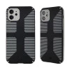 Dual Color Camera Protection Shockproof Stripe Case For iPhone : Black