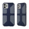 Dual Color Camera Protection Shockproof Stripe Case For iPhone : Blue