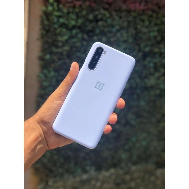 OnePlus Nord Soft Case Cover Light Blue