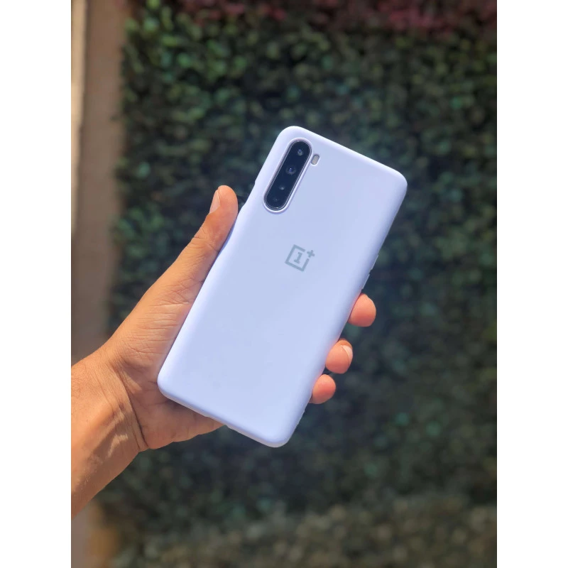 OnePlus Nord Soft Case Cover Light Blue