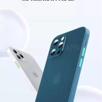 Pacific Blue Transparent Ultra Thin Case For iPhone 7plus / 8Plus