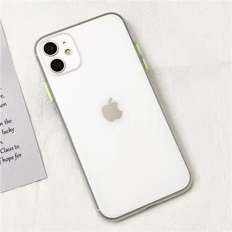 White Transparent Ultra Thin Case For iPhone 7 Plus