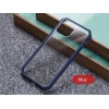 Dark Blue Bumper Shockproof Case For iPhone