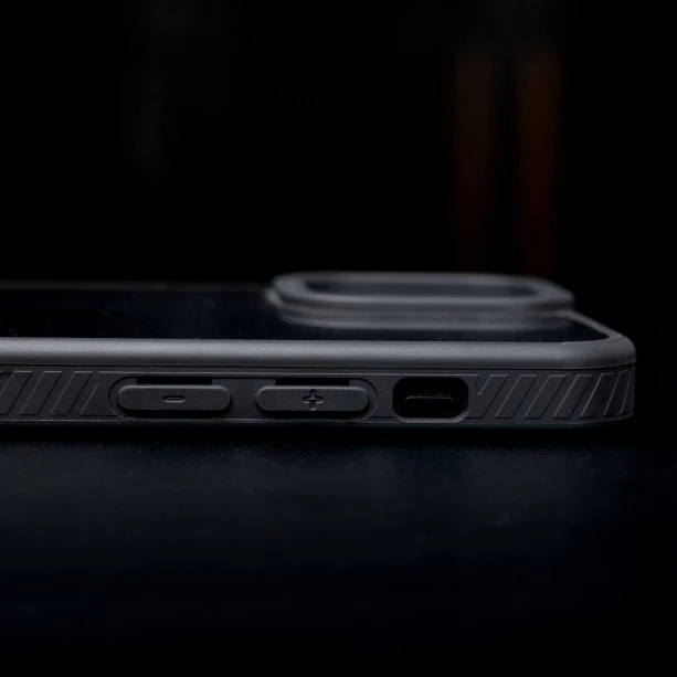 Camera Protection Shockproof Transparent Black Bumper case For iPhone 12 / 12 Pro