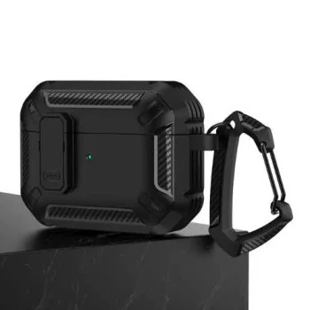 Rugged Armor Shockproof Case For AirPods Pro/Pro2 - Black