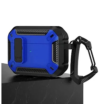 Rugged Armor Shockproof Case For AirPods 3 - Blue