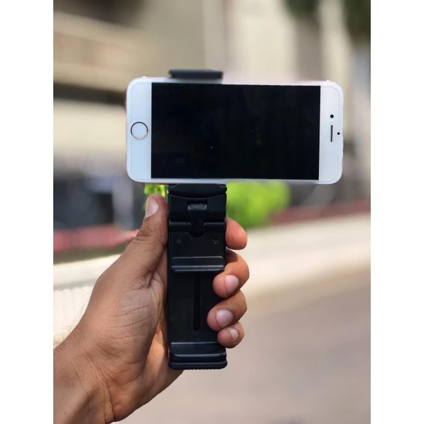 Multi Function Mobile Holder Ultra Slim Pocket Stand 360 Degree Rotation 