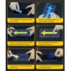 Transparent Tempered Glass Screen Protector for iPhone 14 Pro With Installation Frame