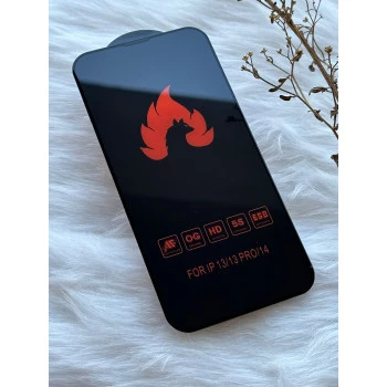 ESD Anti-Static Effect Transparent Tempered Glass Screen Protector for iPhone 13 / 13 Pro / 14