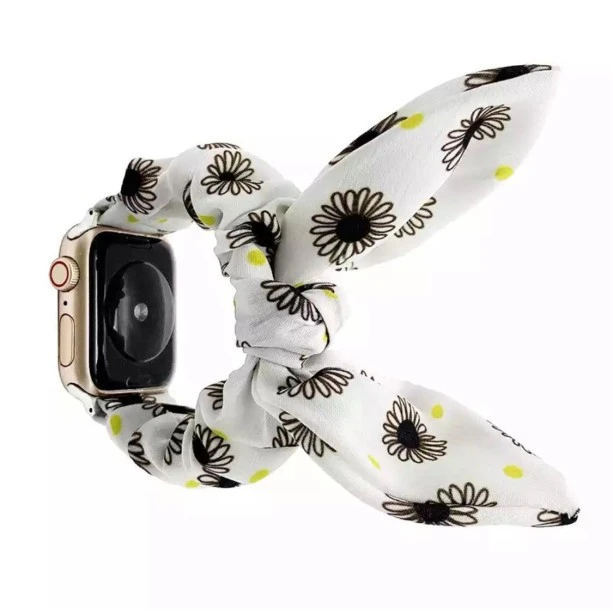 iWatch Strap For Girls Flower Pattern Compatible with Apple Watch Series SE/7/6/5/4/3/2/1 For (38/40/41mm) 