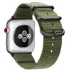 Nylon Strap Green Color Compatible with iWatch Series Se/7/6/5/4/3/2/1 Size: 42mm/44mm/45mm/49mm