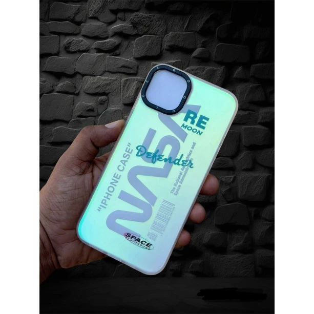 Holographic cover for iPhone 14 Plus - Design 4