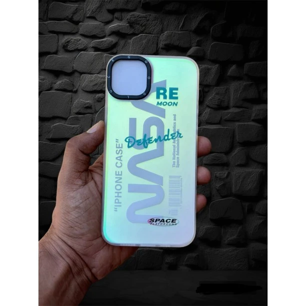 Holographic cover for iPhone 14 Plus - Design 4
