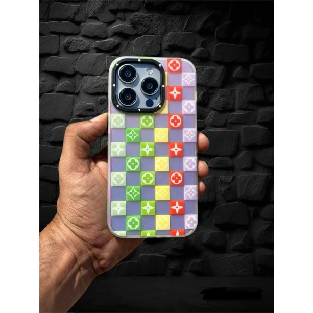 Holographic cover for iPhone 14 Pro - Design 2