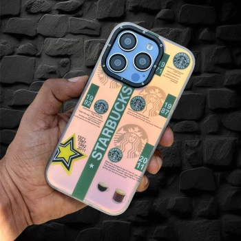 Holographic cover for iPhone 14 Pro - Design 3