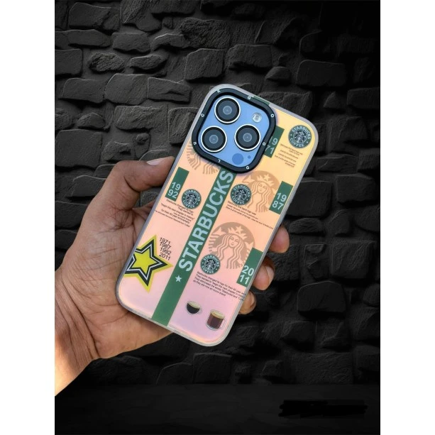 Holographic cover for iPhone 14 Pro - Design 3