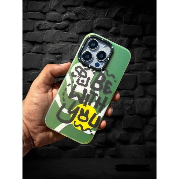 Holographic cover for iPhone 14 Pro - Design 4