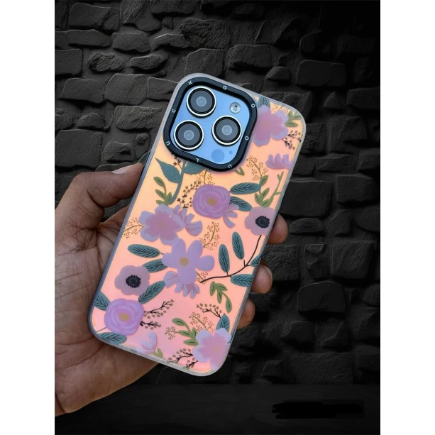 Holographic cover for iPhone 14 Pro - Design 9