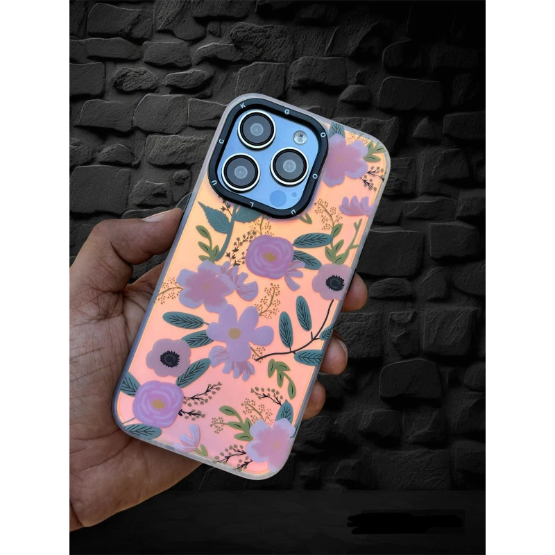 Holographic cover for iPhone 14 Pro - Design 9